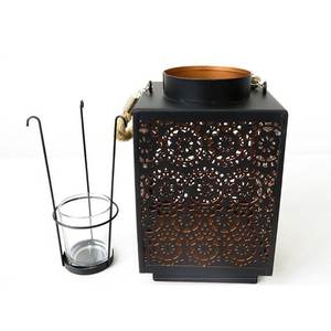 Candelabro de hierro personalizado de alta calidad, linterna colgante, nuevo hecho a mano para la decoración navideña del hogar - Product Image 2