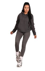 Sudadera con Capucha Extra Grande para Mujer, de Secado Rápido, Transpirable, Ligera, Estilo Urbano, Hombros Caídos, Logotipo Personalizado para Invierno - Product Image 2