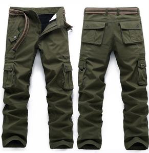 Pantalon cargo décontracté unisexe 100% coton, coupe droite, braguette boutonnée, taille mi-haute, séchage rapide et écologique, fournisseur pakistanais - Product Image 2