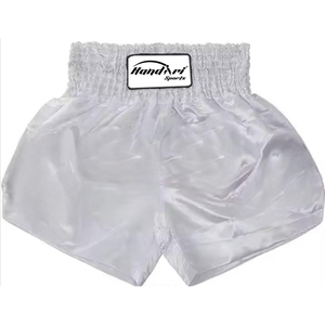 กางเกงขาสั้นผ้าซาตินซ้อมมวยสำหรับทุกเพศปรับแต่งได้ระบายอากาศได้ดีเหมาะสำหรับสวมใส่ในศิลปะการต่อสู้ - Product Image 5