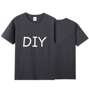Camiseta Unisex de Manga Corta de 200G, Poliéster/Algodón, Anti-Pilling, Lisa, para Impresión por Transferencia de Calor, Logotipo Bordado Personalizable para Hombre - Product Image 6