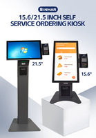 Kiosques de dons imprimés avec écran tactile Sinmar Indoor 15,6 et 21,5 pouces, Android Windows, petit kiosque de paiement et d'impression en libre-service