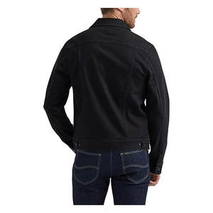 Chaqueta de Mezclilla de Algodón con Logotipo Personalizado de la Mejor Calidad para Hombre, Estilo Urbano, Servicio OEM, Tejido de Lona Transpirable para Invierno - Product Image 6
