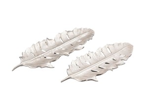 ถาดเสิร์ฟอลูมิเนียมสีเงิน ดีไซน์โดดเด่น สวยงาม หรูหรา สำหรับตกแต่ง - Product Image 6