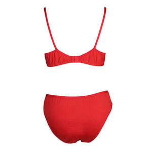 Ensemble soutien-gorge et culotte pour femme - Rouge - Product Image 2