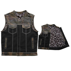 Chaleco de Motocicleta de Cuero Vacuno Grueso de Alta Calidad, Impermeable, Cortavientos, para Invierno, para Hombre, Casual, Transpirable y Desmontable - Product Image 6