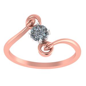 Anillo de compromiso de diamante chapado en oro de 18 quilates de alta calidad certificado por IGI, diseño elegante de Spark para bodas y aniversarios - Product Image 4