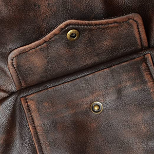 บอมเบอร์แจ็คเก็ตหนังปลาสำหรับผู้ชายดีไซน์ทำมือซับในนุ่มมีฮู้ดทรงหลวมโลโก้ตามสั่งสี - Product Image 5