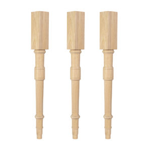 Customizable Solid Wooden Dinning Table <b>Leg</b> - Custom Sizes/Designs Rubber Wood Furniture Feet <b>for</b> Desk <b>leg</b> - Product Image 1