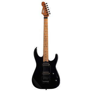 Guitare électrique 22 frettes, frettes en nickel-argent de taille moyenne, corps en peuplier, manche en érable torréfié, tremolo Floyd Rose, CS260 - Product Image 5