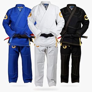 Kimono de Jiu Jitsu Brasileño de Alto Rendimiento, Traje de Artes Marciales, Mezcla de Poliéster y Algodón, Unisex - Product Image 4