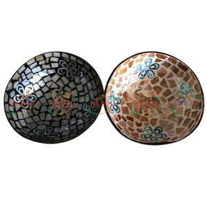 Tazón Decorativo Hecho a Mano con Incrustaciones de Nácar, Venta al por Mayor Global, Listo para Exportar desde Vietnam - Product Image 1