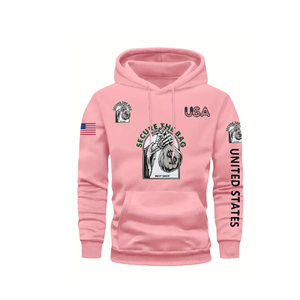 Sweat à capuche de couleur unie pour hommes-Coupe ample confortable avec poche kangourou-Pull élégant d'automne et d'hiver pour des vêtements décontractés confortables - Product Image 1