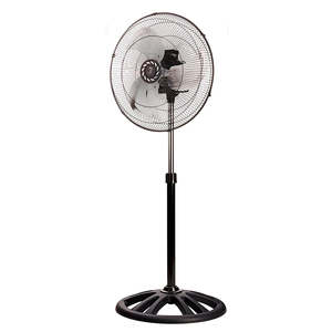ZFAN Mod.3389 18 \ "ventilatore a piedistallo in acciaio inox a doppia velocità del vento telecomando USB alimentazione batteria scatola di raffreddamento ad aria - Product Image 4