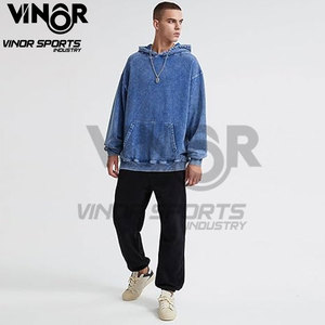 เสื้อฮู้ดฟอกสีกรดสำหรับผู้ชายเสื้อแนวสตรีทเสื้อสเวตเชิ้ตแบบกำหนดเองได้สำหรับทุกเพศแฟชั่นผ้าคอตตอน100% ลูกปัดฤดูร้อน - Product Image 6