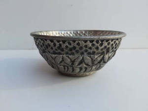 Maravilloso cuenco para servir comida de cobre martillado, cuenco redondo Premium para ensalada, vajilla elegante, accesorio para comedor - Product Image 4