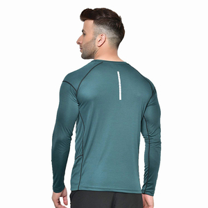 Custom <b>Long</b> <b>Sleeve</b> Men Compression Shirts Workout Running Shirts Sports <b>Base</b> <b>Layer</b> T-shirts - Product Image 2