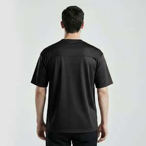 All in Jersey '26 (<b>Black</b>)-Oversized Short Sleeve Length - Product Image 2