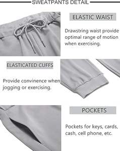 Nuevo personalizado para hombre con logotipo estampado en blanco de talla grande Sudadera con capucha para hombre Unisex 100% algodón Jogging Sweatsuit para hombres - Product Image 5