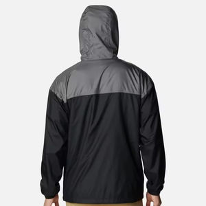 Vente directe d'usine Veste coupe-vent décontractée pour homme sur mesure Veste imperméable à capuche Fabriquée au Pakistan - Product Image 6