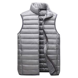 <b>Casual</b> Lightweight Vest <b>Men</b> Breathable Windproof Custom Logo Embroidery Print Winter <b>Waistcoat</b> - Product Image 4