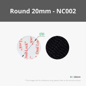 Cinta de Montaje Reutilizable 3M SJ3550 con Diseño Redondo de Doble Bloqueo para Películas y Cintas Electrónicas - Product Image 3