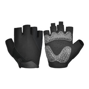 Guantes de Ciclismo de Medio Dedo para Hombre, Ropa de Ciclismo Unisex, Guantes Transpirables a Prueba de Golpes para Bicicleta de Montaña - Product Image 1