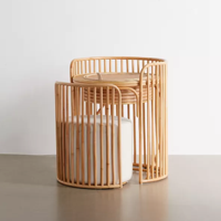 Prix bon marché coiffeuse en rotin naturel Table en rotin moderne décor de chambre décor à la maison meubles de maison fabriqués au Vietnam