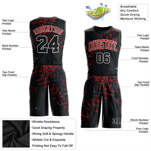 Ensemble de maillots de basket-ball personnalisables et respirants pour hommes, uniformes de sport imprimés à quantité minimale de commande bas, vêtements à prix réduit pour adultes - Product Image 4