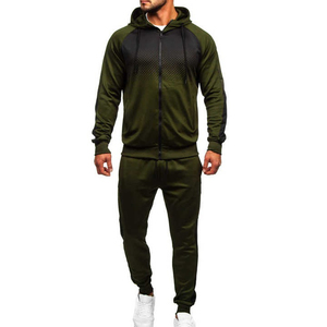 Chándal de Jersey de hombre hecho a medida para hombre Diseño personalizado de calidad con cremallera para correr de invierno Características Hermoso logotipo Jogger - Product Image 1