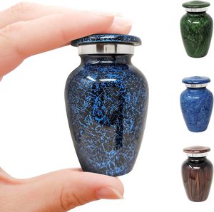 Urnas de cremación de metal de alta calidad, accesorios funerarios, urnas de latón para cenizas, uso al mejor precio de la India. - Product Image 4
