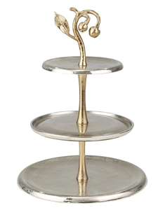 Support à gâteaux en bois à 3 étages pour pâtisseries, cupcakes et gâteaux de style royal, personnalisé pour les anniversaires, les événements familiaux et les célébrations - Product Image 5