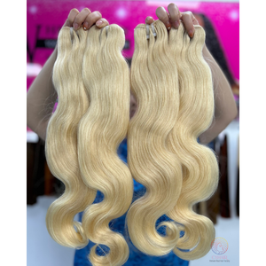 Extensiones de pelo humano ondulado virgen de proveedor de paquetes de pelo crudo vietnamita de muestra gratis - Product Image 2
