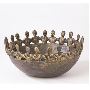 Cuenco Decorativo de Latón y Aluminio Hecho a Mano y Personalizado, Acabado Premium, Cuencos para Servir en Hoteles, Decoración para el Hogar y la Mesa - Product Image 6