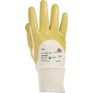 Gants ménagers jaunes Sahara 100 Taille 9 BW Jersey EN 388 PPE Catégorie II HONEYWELL - Lot de 10 - Product Image 1