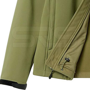 STRONG REAPERS SPORTS OEM Service Men's Winter <b>Jacket</b> Breathable Stand Collar Front Logo Polyester/Cotton Casual Regular Fit - Product Image 5