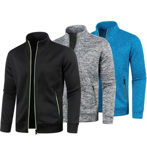 Nuevo diseño elegante sudaderas con cremallera de alta calidad 100% algodón camisas de hombre personalizar Casual al por mayor sudadera de hombre - Product Image 6