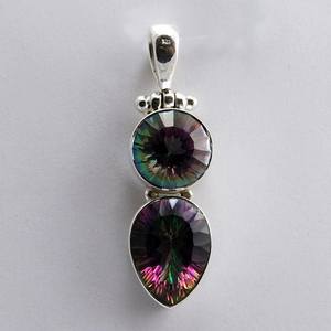 จี้ซ่อนบันทึก Mystic บุษราคัม925เงินสเตอร์ลิงพิเศษเครื่องประดับเงินออนไลน์เครื่องประดับ - Product Image 5