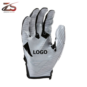 ถุงมือฟุตบอลสไตล์โมเดิร์นถุงมืออเมริกันออกแบบโลโก้ได้ตามต้องการ - Product Image 3