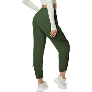 Ropa de calle elegante de alta calidad para mujer Pantalones Cargo de algodón sostenible suave pantalones Cargo Casual más vendidos pantalones de moda para mujer - Product Image 6