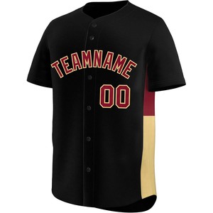 Baseball Jersey Fashion Style Streetwear Bouton Up Personnalisé Brodé Nom de l'équipe Joueur Numéro Vintage Sports Look Soft Fit - Product Image 3