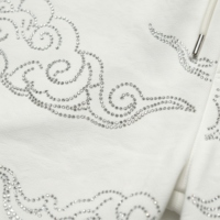 Pantalon décontracté personnalisé pour homme en coton/nylon écologique avec strass, coupe unie, coupe-vent, respirant, séchage rapide, anti-UV, taille mi-haute avec cordon de serrage