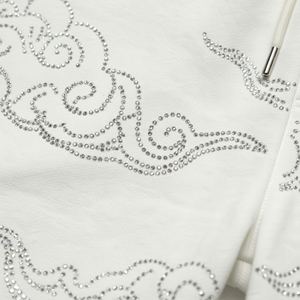 Pantalones Cortos Deportivos Casuales de Calle para Hombre, Hechos a Medida, Ecológicos, de Algodón/Nailon, con Pedrería, Transpirables, de Secado Rápido, Ajuste Holgado, al por Mayor - Product Image 4