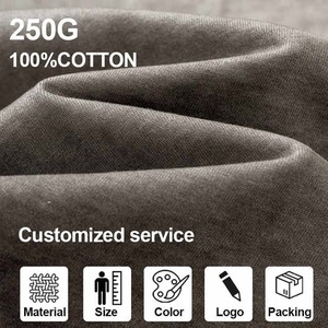 100% algodón Dtg estampado de gran tamaño logotipo personalizado lavado ácido piedra desgastado en blanco peso pesado suelto Vintage hombres camiseta para hombres - Product Image 6