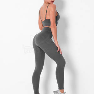Recién llegado, conjunto de Yoga para mujer, ropa de gimnasio de tela cómoda de secado rápido, conjunto de Yoga para mujer hecho en Pakistán - Product Image 5