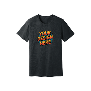 T-shirt pour homme imprimé par transfert thermique personnalisé, 60% coton, 40% polyester, décontracté, uni, écologique, anti-odeur, manches courtes, silicone - Product Image 2