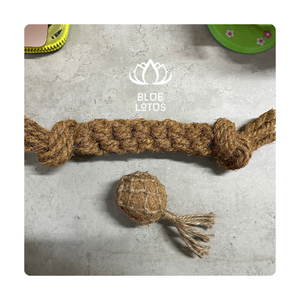 UNIQUE DESIGN 2024 COIR <b>ROPE</b> CHEW COIR <b>BALL</b> CHEW for <b>DOGS</b> CHEW PET <b>TOYS</b> COFFEE WOOD CHEW FROM VIETNAM MS AMELIA +84855014447 - Product Image 1