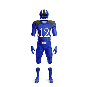 Camiseta de fútbol americano de manga corta de la mejor calidad, ropa deportiva transpirable, uniforme de sublimación de sarga - Product Image 5