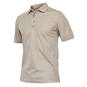 Polos Qualité supérieure pour hommes Polo à manches courtes Polo à 3 boutons avec fermeture Nouveaux vêtements Vente en gros Prix raisonnable OEM - Product Image 5