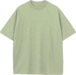 T-shirts surdimensionnés pour hommes en coton 100% de qualité supérieure, style vintage, écologiques, imprimés en sérigraphie avec logo personnalisé, poids lourd, 180 - Product Image 5